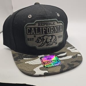 California Republic Snapback Hat